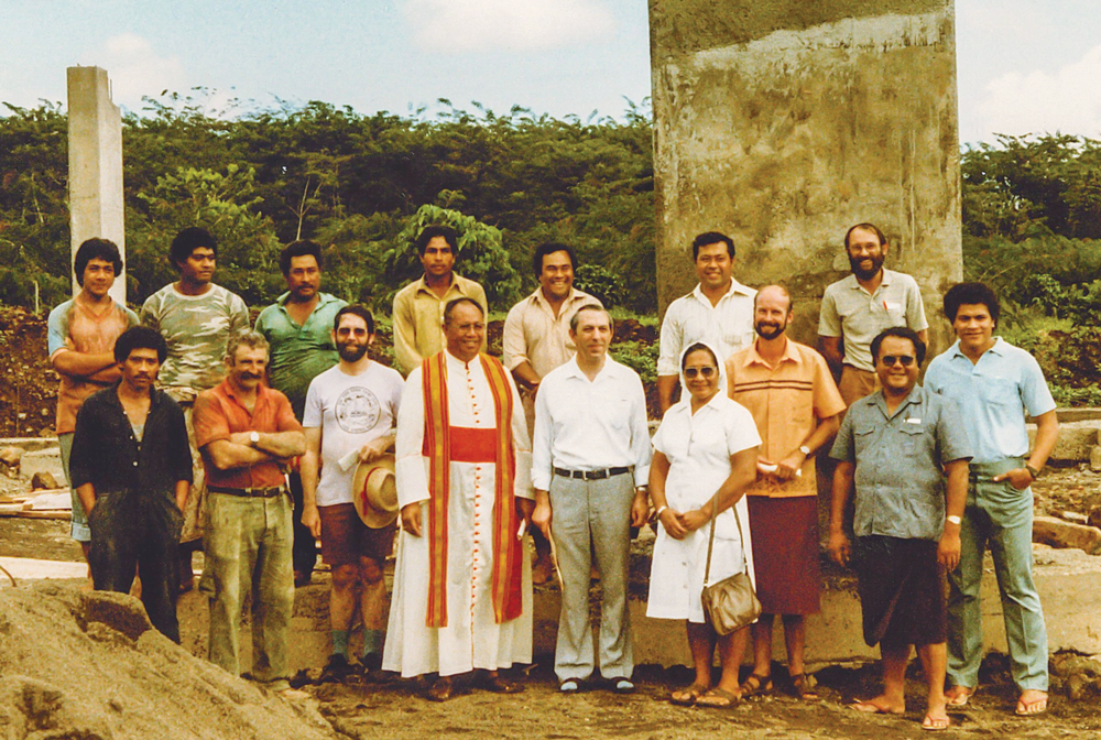 Alafua foundation stone