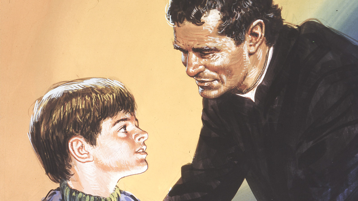 Don Bosco with young people